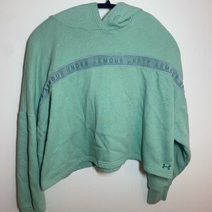 Women’s Cropped Green Size Medium Hoodie